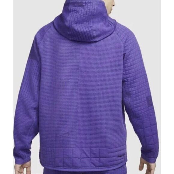 Nike DM5522 Men's Sz M Purple Therma-FIT ADV Tech Pack Pullover Sweatshirt - Picture 2 of 13